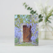 wisteria gate card briefkaart (Staand voorkant)