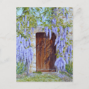 wisteria gate card briefkaart