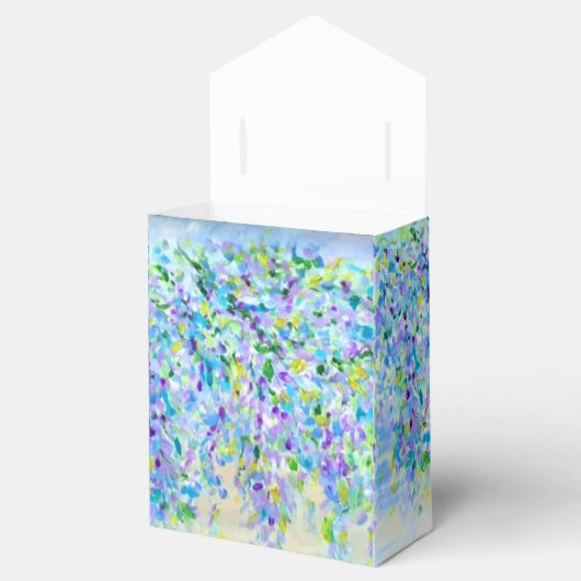 Wisteria geschenkdoos bedankdoosjes (Geopend)