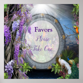 Wisteria & Grote vogels, Dreamweaver Themes Poster