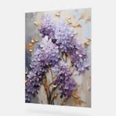 Wisteria - Impasto Floral Acryl Bord (Hoek)