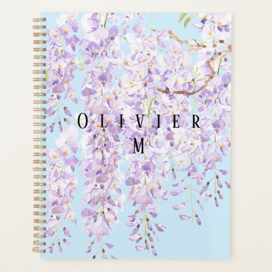 Wisteria in bloei 2023 2 planner (Voorkant)