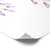 Wisteria in bloei 2023 poster (Hoek)