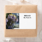 Wisteria in Bloom Etiket (Insitu)