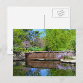 Wisteria in Bloom in het Loose Park in Kansas City Briefkaart (Voorkant / Achterkant)