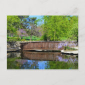 Wisteria in Bloom in het Loose Park in Kansas City Briefkaart (Voorkant)