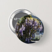 Wisteria in Bloom Ronde Button 5,7 Cm (Voorkant /achterkant)
