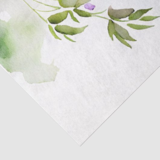 Wisteria in de schaduw decoupage tissuepapier (Detail)