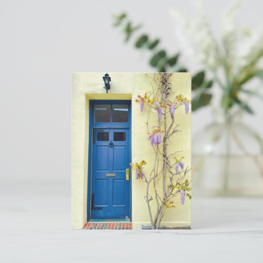 Wisteria in het Briefkaart Bloom New York (Staand voorkant)