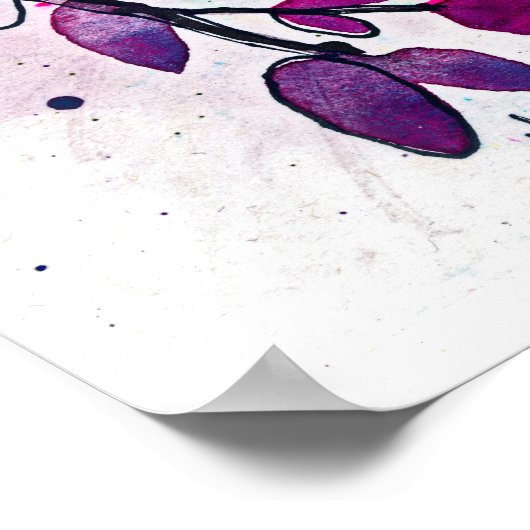 Wisteria-ish Poster (Hoek)