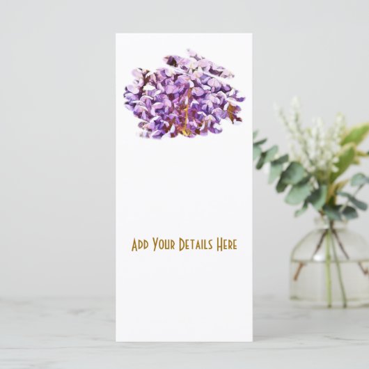 WISTERIA-KAART (Staand voorkant)