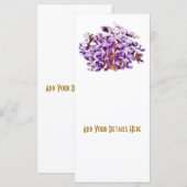 WISTERIA-KAART (Voorkant / Achterkant)