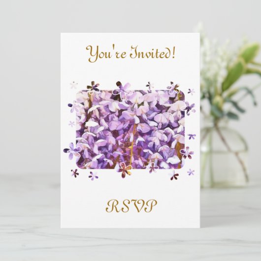 WISTERIA KAART (Staand voorkant)