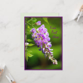 Wisteria Kaart (Voorkant / Achterkant in situ)