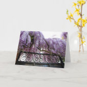 Wisteria Kaart (Gele Bloem)