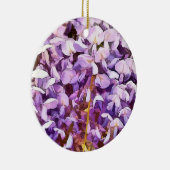 WISTERIA KERAMISCH ORNAMENT (Rechts)