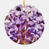 WISTERIA KERAMISCH ORNAMENT (Achterkant)