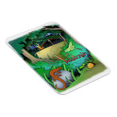 Wisteria Koelkast Magnet Magneet (Rechterzijde)