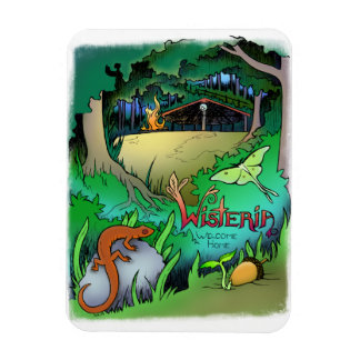 Wisteria Koelkast Magnet Magneet