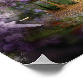 Wisteria Lake Art Poster/Print Poster (Hoek)