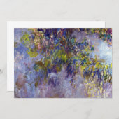 Wisteria (linkerhelft) van Claude Monet (Voorkant / Achterkant)