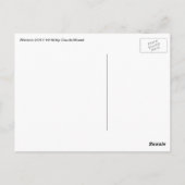 Wisteria (linkerhelft) van Claude Monet Briefkaart (Achterkant)