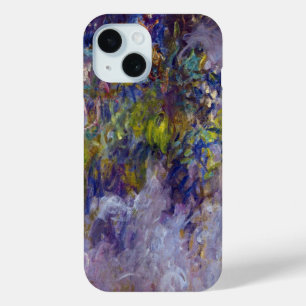 Wisteria (linkerhelft) van Claude Monet iPhone 15 Case