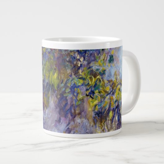 Wisteria (linkerhelft) van Claude Monet Grote Koffiekop (Voorkant rechts)