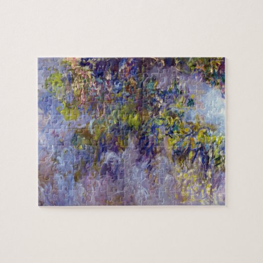 Wisteria (linkerhelft) van Claude Monet Legpuzzel (Horizontaal)