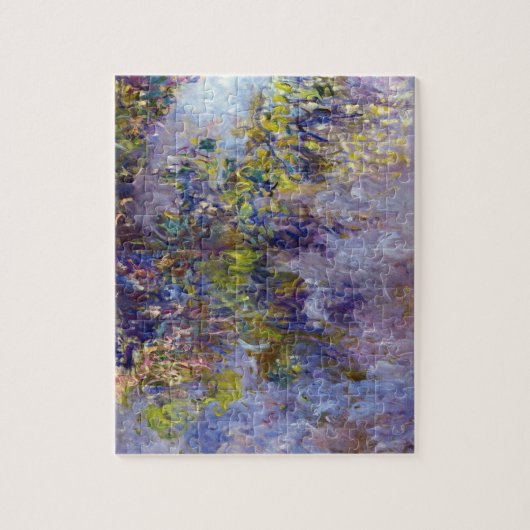 Wisteria (linkerhelft) van Claude Monet Legpuzzel (Verticaal)