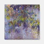 Wisteria (linkerhelft) van Claude Monet Magneet (Voorkant)