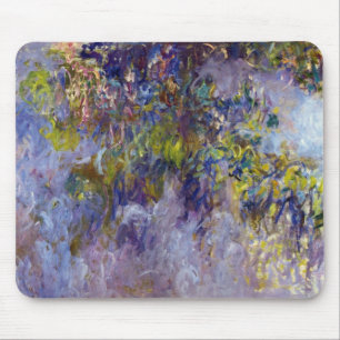 Wisteria (linkerhelft) van Claude Monet Muismat