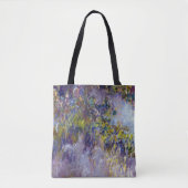 Wisteria (linkerhelft) van Claude Monet Tote Bag (Voorkant)