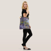 Wisteria (linkerhelft) van Claude Monet Tote Bag (Op model)