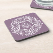 Wisteria Mandala Bier Onderzetter (Linkerzijde)