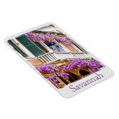 Wisteria op een  Zuidelijk Huis in Savannah Magneet (Rechterzijde)