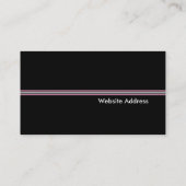 Wisteria op het Fence Visitekaartje (Achterkant)