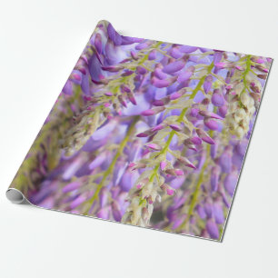Wisteria Paars Floral Blossom Tree Violet Wrappin Cadeaupapier