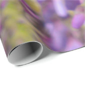 Wisteria Paars Floral Blossom Tree Violet Wrappin Cadeaupapier (Rol Hoek)