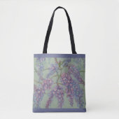 Wisteria Paarse Canvas tas (Voorkant)