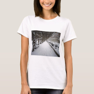 Wisteria Pergola in Winter, Central Park, NYC T-shirt