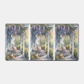 Wisteria Porch schommelstoel scene Bureaumat (Voorkant)