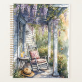 Wisteria Porch schommelstoel scene Planner (Voorkant)