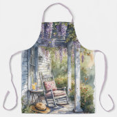 Wisteria Porch schommelstoel scene Schort (Voorkant)