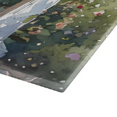 Wisteria Porch schommelstoel scene Snijplank (Hoek)