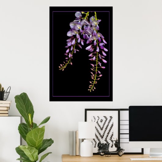 Wisteria Poster (Thuiskantoor)