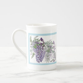 Wisteria Profusie Botanique Bone China Mok