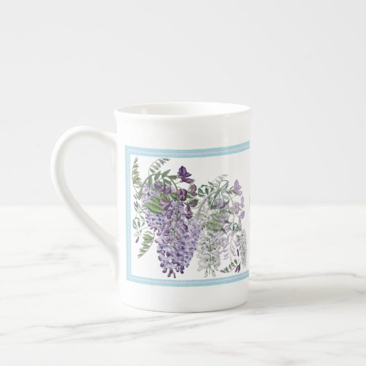 Wisteria Profusie Botanique Bone China Mok (Links)