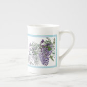 Wisteria Profusie Botanique Bone China Mok (Rechts)