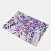 Wisteria Purple Flowers Bloemen Natuur Deurmat (Schuin)